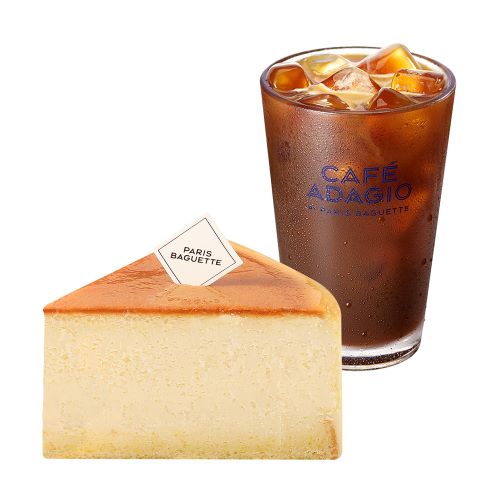 달달한 디저트 세트(촉촉한 클래식치즈 케이크(조각)+아이스 아메리카노 1잔)